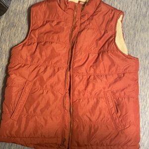 Bubble vest with fur